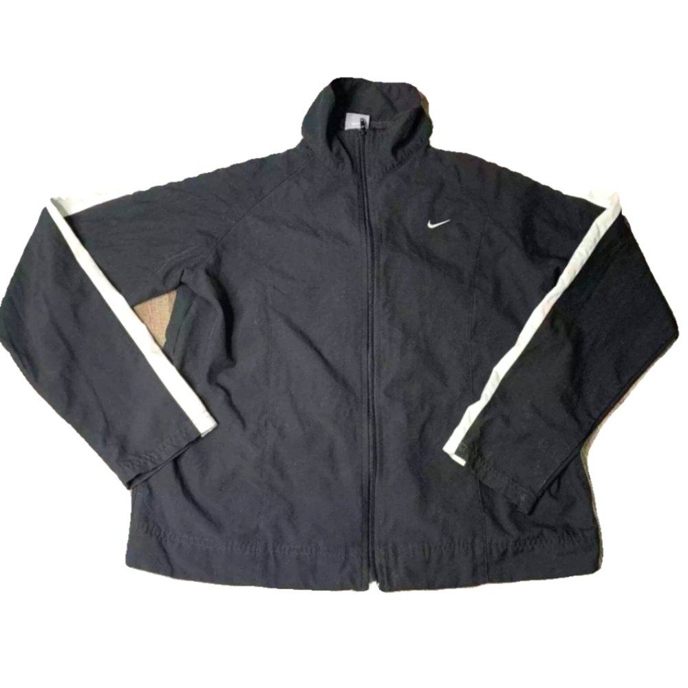 Nike Womens Large zip front lightweight jacket